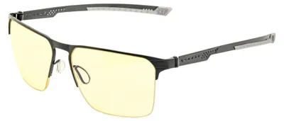 Produktbild von GUNNAR Gaming- und Computerbrille - ECHO, Pro eSports Kollektion - Rahmenfarbe: Onyx, Glastönung: Amber (blockiert 65 % Blaulicht und 100 % UV-Licht) - Blaulichtfilter-Brille