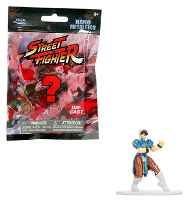 Obrázok produktu pre Sada figúrok Street Fighter, rôzne modely, kovové, výška 4 cm