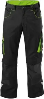 Produktbild von Fortis Bundhose Herren PERFORMANCE 24 Gr. 54 schwarz/limegrün