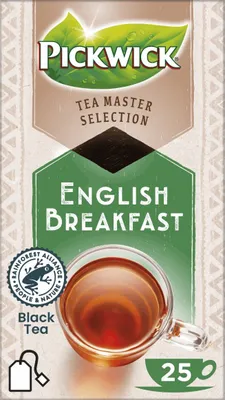 Produktbild von Pickwick Tea master selection Englisches Frühstück 25 x 2 Gramm
