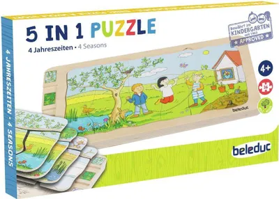 Produktbild von Lagen-Puzzle "4 Jahreszeiten" / 36 Teile