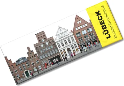 Produktbild von streetline LÜBECK Buddenbrookhaus Panorama Souvenir Magnet