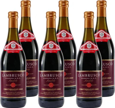Produktbild von Chiarli Lambrusco Modena DOC -lieblich- (6 x 0,75L)