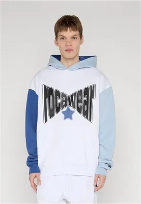 Obrázek produktu pro Pánská mikina  Rocawear COLORED Hoody brightwhite/truenavy/brunnerablue - XXL