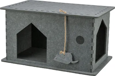 Produktbild von TRIXIE Höhle Lene - grau - 54 × 30 × 35 cm