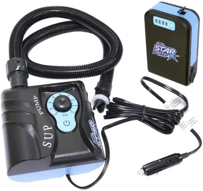Produktbild von Elektrische Füllpumpe 12V Smart Inflator Deflator Luftpumpe Star Pump 6 SUP mit Akku Powerbank