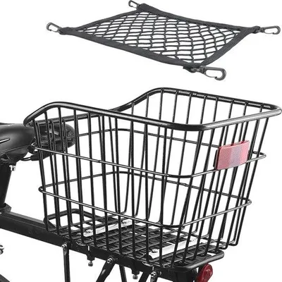 Productafbeelding van Famanu fietsmand achter - Grote capaciteit, stabiel en veilig