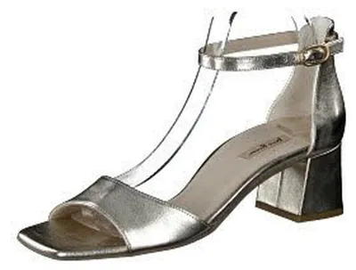 Produktbild von Paul Green Damen Sandaletten 46804-4, 46804-4.5, 46804-5, 46804-5.5, 46804-6, 46804-6.5, 46804-7 PGR-6140 METALLIC 5.5
