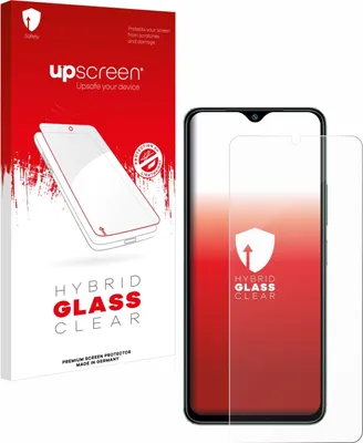 Produktbild von upscreen Schutzglas für Xiaomi Redmi A3 Schutzfolie Panzer Folie Glas Display Schutz klar