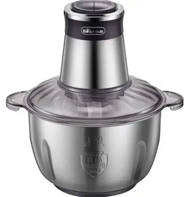 Image de Hachoir électrique multifonction QSJ-C04H5, 2,5 l, argenté