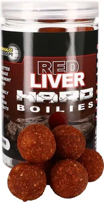 Obrázek produktu pro Starbaits Boilie Red Liver Hard 200 g 24mm