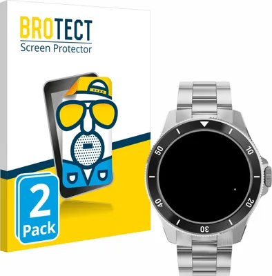 Produktbild von 2x BROTECT Schutzfolie für Withings ScanWatch Nova (42 mm) Displayschutz Displayschutzfolie Folie Matt Entspiegelungsfolie