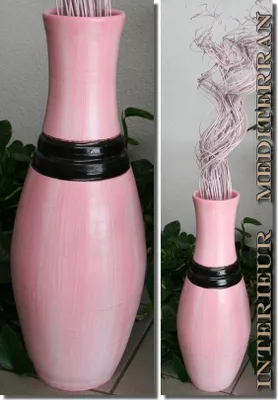 Produktbild von BODENVASE "KAIRO" Größe: ca.60 CM Rosa