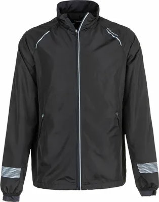 Produktbild von ENDURANCE Laufjacke Earlington mit extra großen reflektierenden Elementen 1001 Black L