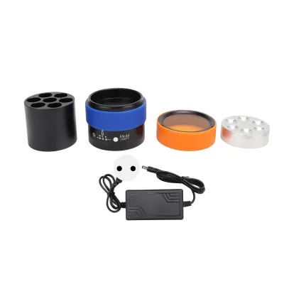 Zdjęcie produktu dla Podgrzewacz żywicy kompozytowej z filtrem światła, precyzyjną kontrolą temperatury, wtyczką EU 100-240V - Podgrzewacz do żywicy kompozytowej
