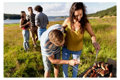 Produktbild von Grillrost 44x52cm, Stabile und Massive Ausführung für BBQ Grill