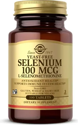 Obrázek produktu pro Selen 100 mcg 100 tablet L-selenomethionin Solgar