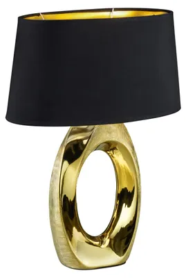 Produktbild von Reality Leuchten Tischleuchte TABA BHT 38x52x24 cm gold Tischlampe