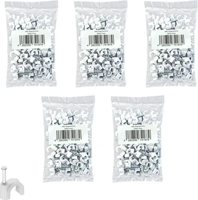 Produktbild von 500x ARLI Nagelschelle 12 mm weiß