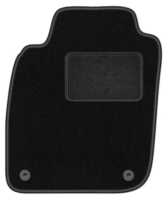 Produktbild von Fahrermatte Velours für Audi A6 C5 1997-2005 (Avant/Kombi/Limousine) – 1-tlg, Schwarz, passgenau – Wielganizator LUX