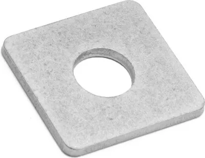 Produktbild von 25 Stück Edelstahl Klemmplatte Doppelstabmattenzaun Halteplatte