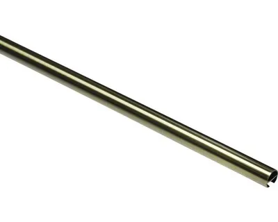 Produktbild von Gardinenstange mit Innenlauf I Memphis messing-optik antik 160 cm Ø 16 mm