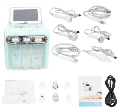 Zdjęcie produktu dla Urządzenie do dermabrazji wodnej, głębokie oczyszczanie, odmłodzenie skóry, 6 w 1