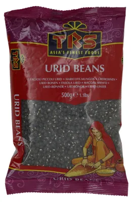 Produktbild von Urid Bohnen TRS | Schwarze Linsen | Für Dal und Teigzubereitung | 500 g
