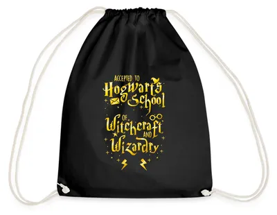 Produktbild von Spreadshirt Harry Potter Waiting For My Letter Turnbeutel, One size, Schwarz