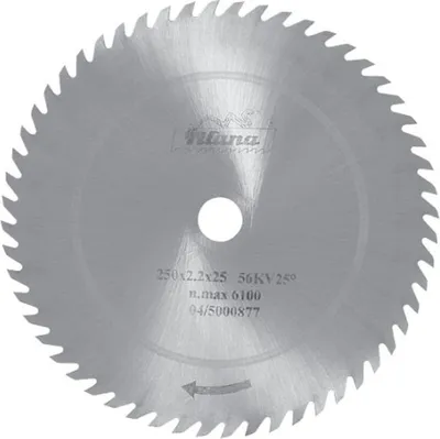 Image de Lame de scie à bois, 5310 - 56 dents KV25°, Ø 600 x 3,5 x 30 mm, PILANA