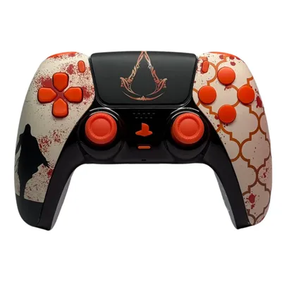 Produktbild von Playstation 5 Controller Design Assasins Creed / Performance Grip / Digitaltasten & Mouseclick Trigger & Hall Effekt Thumbsticks