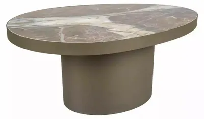 Obrázek produktu pro FURNLUX Konferenční stolek Gusto B, barva: hnědá, rozměry: 98 x 43 x 73 cm