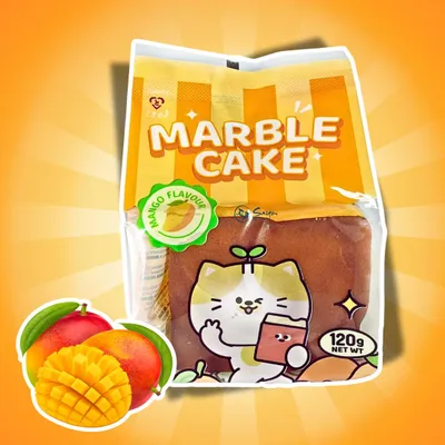 Productafbeelding van Tokimeki Mango Marmeladektaart, 120 g – Een sappige marmeladektaart met mangosmaak + Verpakkingsbescherming voor verzending