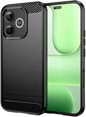 Obrázok produktu pre Puzdro pre HONOR 600 Lite - Silikónový zadný kryt Phonesta Carbon - Čierny