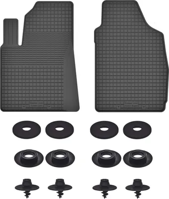 Produktbild von Vorne Fußmatten Gummimatten  Für: Fiat 500 (2007-2013)