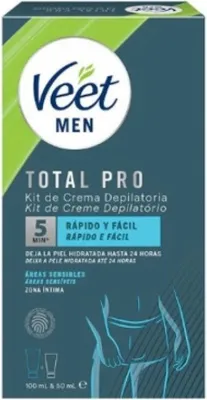 Productafbeelding van Sada voor intieme verzorging voor mannen, Veet Men Total Pro, 1x 100ml en 1x 50ml