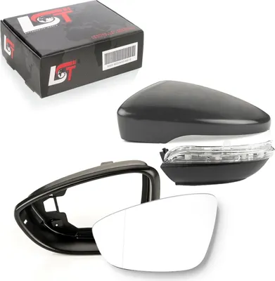 Produktbild von Außenspiegel Abdeckung Blende Spiegelblinker Set links für VW Jetta IV 4 162