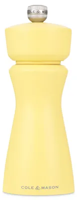 Zdjęcie produktu dla Cole & Mason Kenton, młynek do soli i pieprzu, kolor kurkumowy, 15 cm