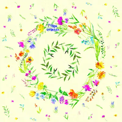 Produktbild von Airlaid Tischdecke Molly, 80 x 80 cm, 20 Stück - Mank - Mitteldecke Floral Blumen