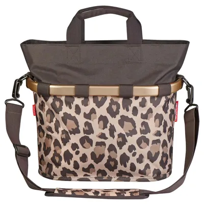 Produktbild von Klickfix Bikebasket Oval S, Leo Macchiato