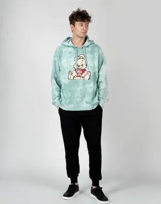 Immagine prodotto di Felpa Guess X Brandizzata "Leon Bunny" - M3RQ60KBCE0 - Verde- Taglia: XL(EU)