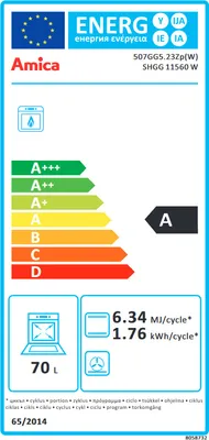 Produktbild von Standherd SHGG 11560 W, Herdset