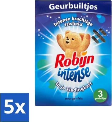 Immagine prodotto di Robijn sacchetto di profumo Intense 3 pezzi - confezione valore - 5 pezzi