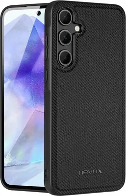 Produktbild von nevox 2493, Cover, Samsung, Samsung Galaxy A36, 17 cm (6.7"), Schwarz