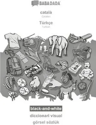 Image de català - Türkçe, diccionari visual, BW