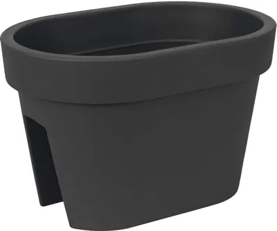 Produktbild von Lofly Geländer anthrazit Blumentopf - Prosperplast
