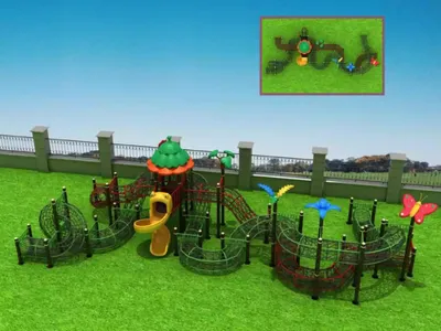 Produktbild von Sportkomplex im Freien Kinderklettergarten Spielplatz Öffentlich Freizeitpark