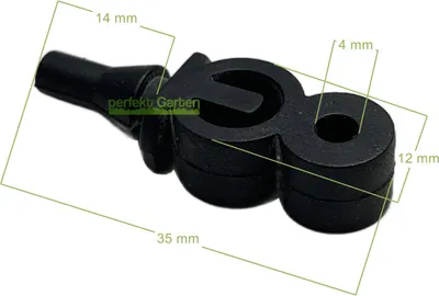 Image de Vergaserhalterung für Husqvarna 353 357 359 435 440 445 450 E II II XP / 5038693-01