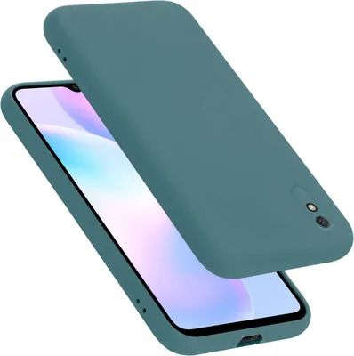 Zdjęcie produktu dla Etui Cadorabo do Xiaomi RedMi 9A / RedMi 9AT Silikonowe etui na telefon komórkowy Etui z płynnego silikonu, odporne na zarysowania i wstrząsy etui ochronne do Xiaomi RedMi 9A / RedMi 9AT