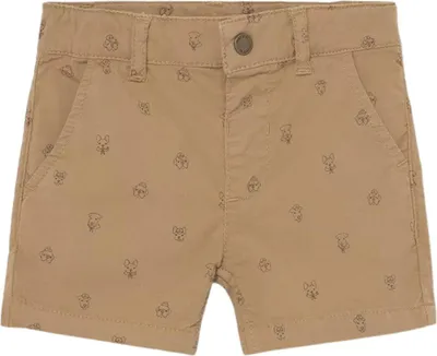 Immagine prodotto di Pantaloncini bermuda marroni da uomo del marchio Mayoral, con stampa, modello 68